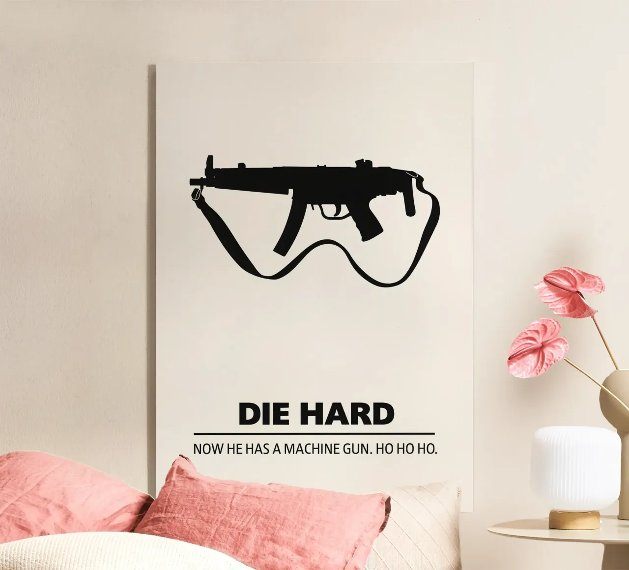 Die Hard Print plexiglass da MoviesArt