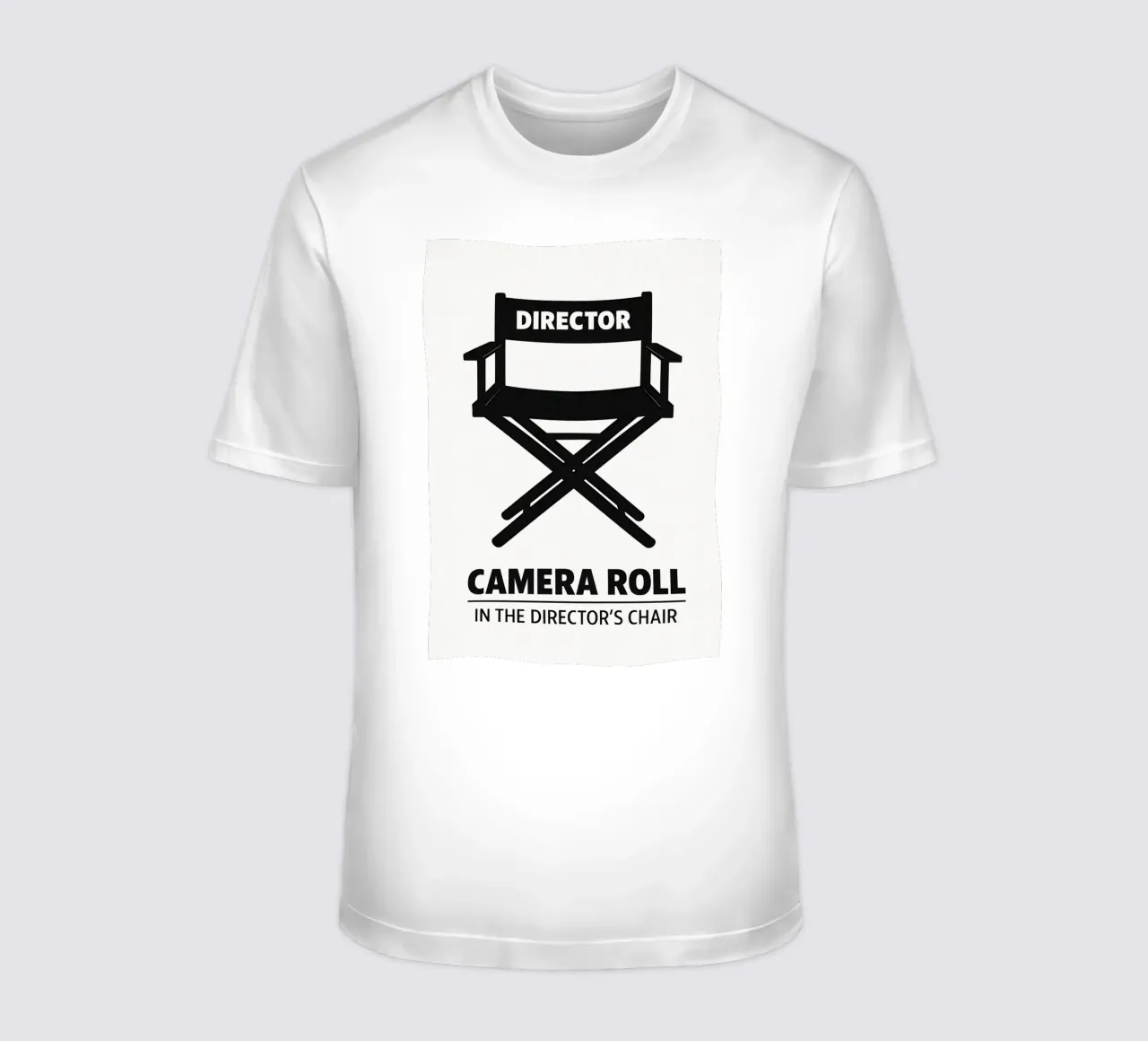 Director's Chair Print t-shirt da MoviesArt