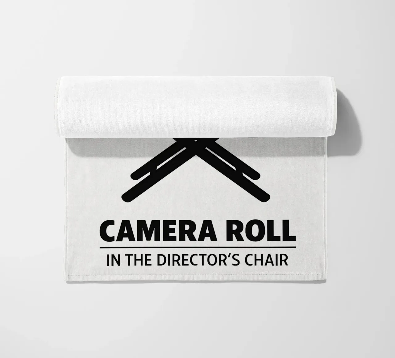 Director's Chair Print telo mare da MoviesArt