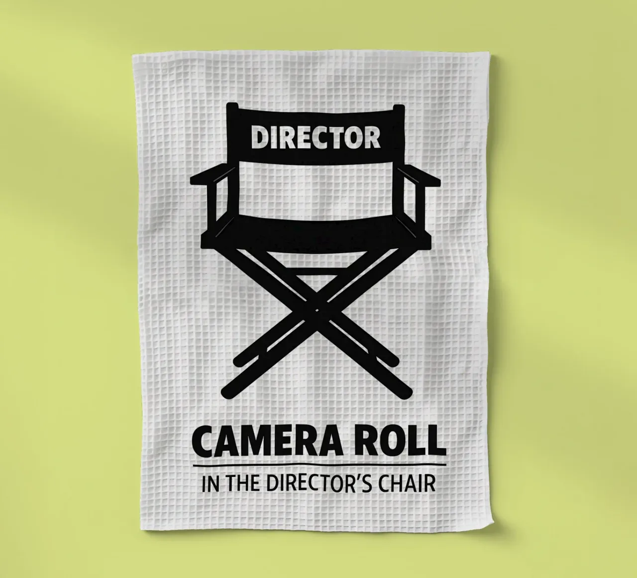 Director's Chair Print canovaccio da cucina da MoviesArt