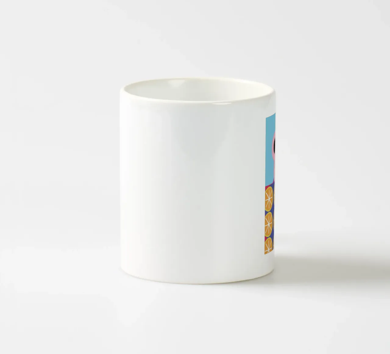 Koala e frutta arancione tazza in ceramica da LOOK DIFFERENT