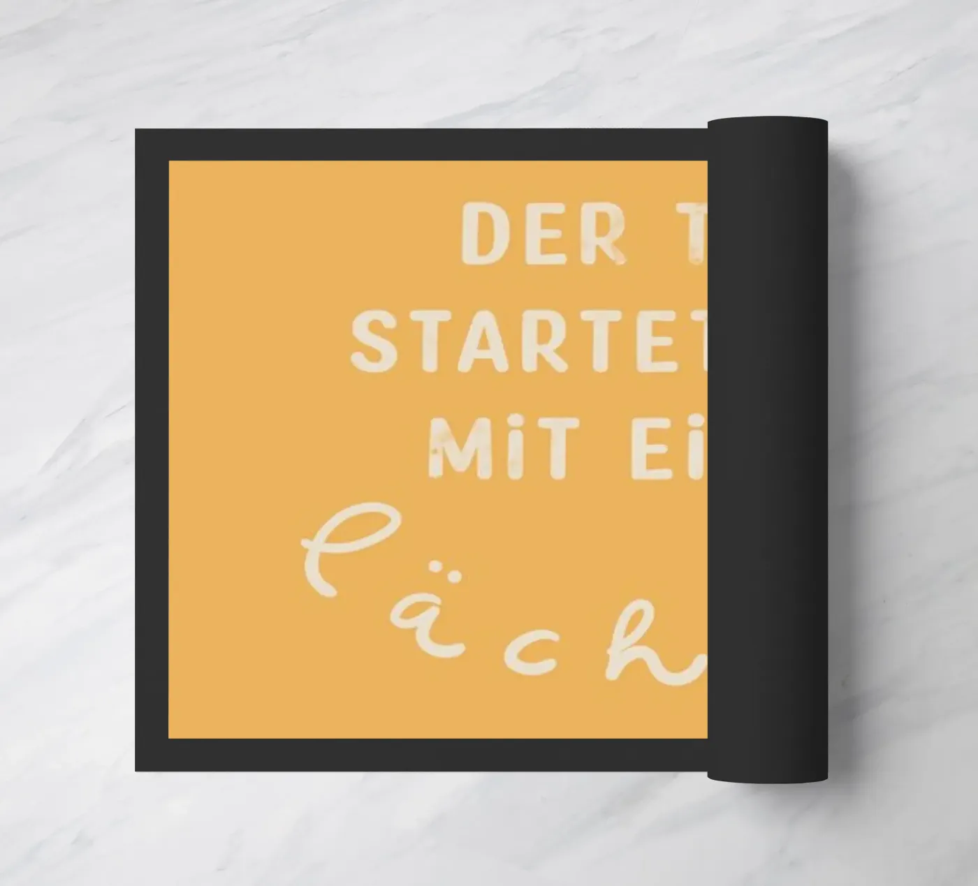 Lächle 1 deurmat van Julia Reyelt