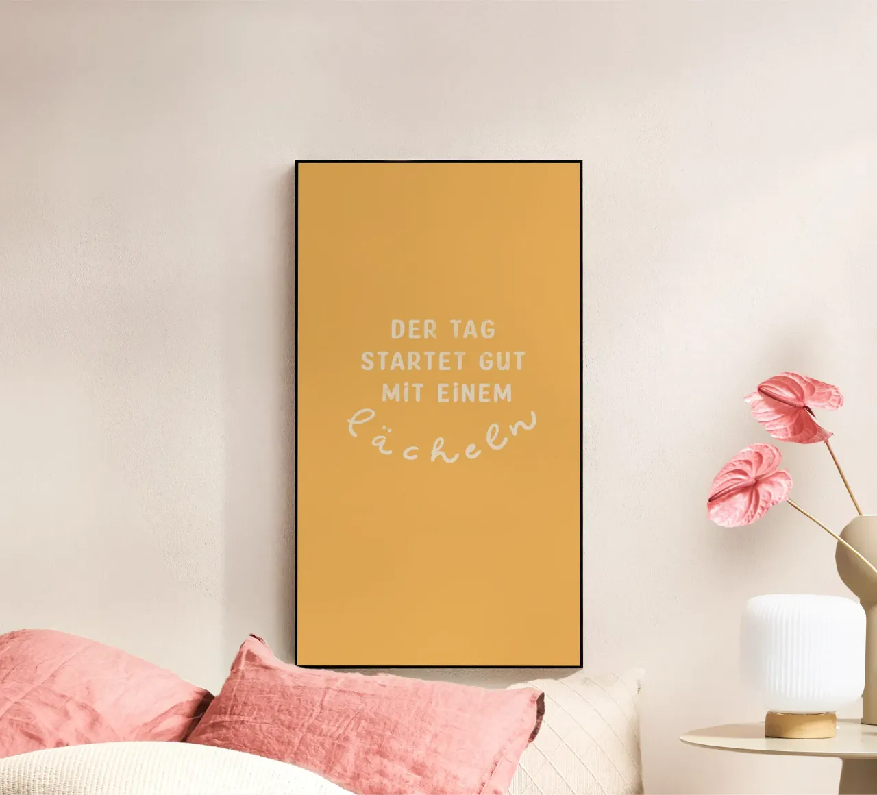 Lächle 1 plexiglass da Julia Reyelt