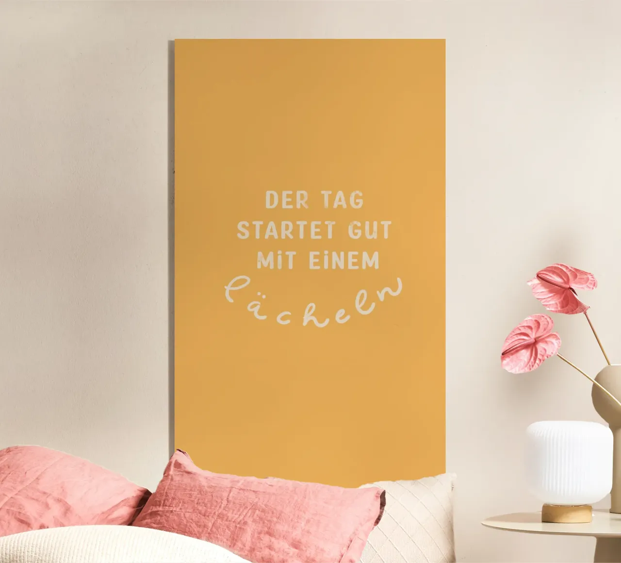 Lächle 1 plexiglass da Julia Reyelt