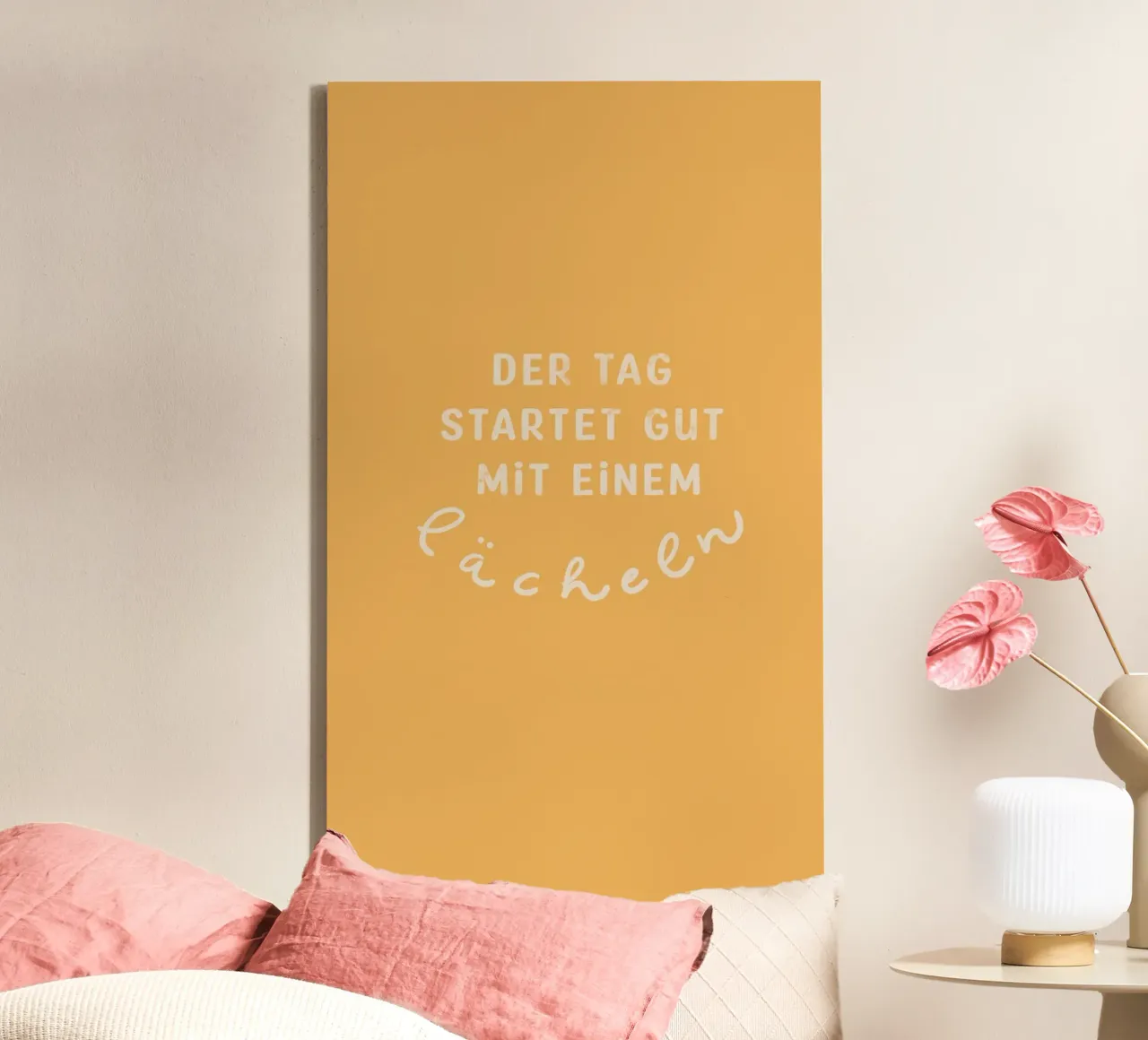 Lächle 1 tela da Julia Reyelt