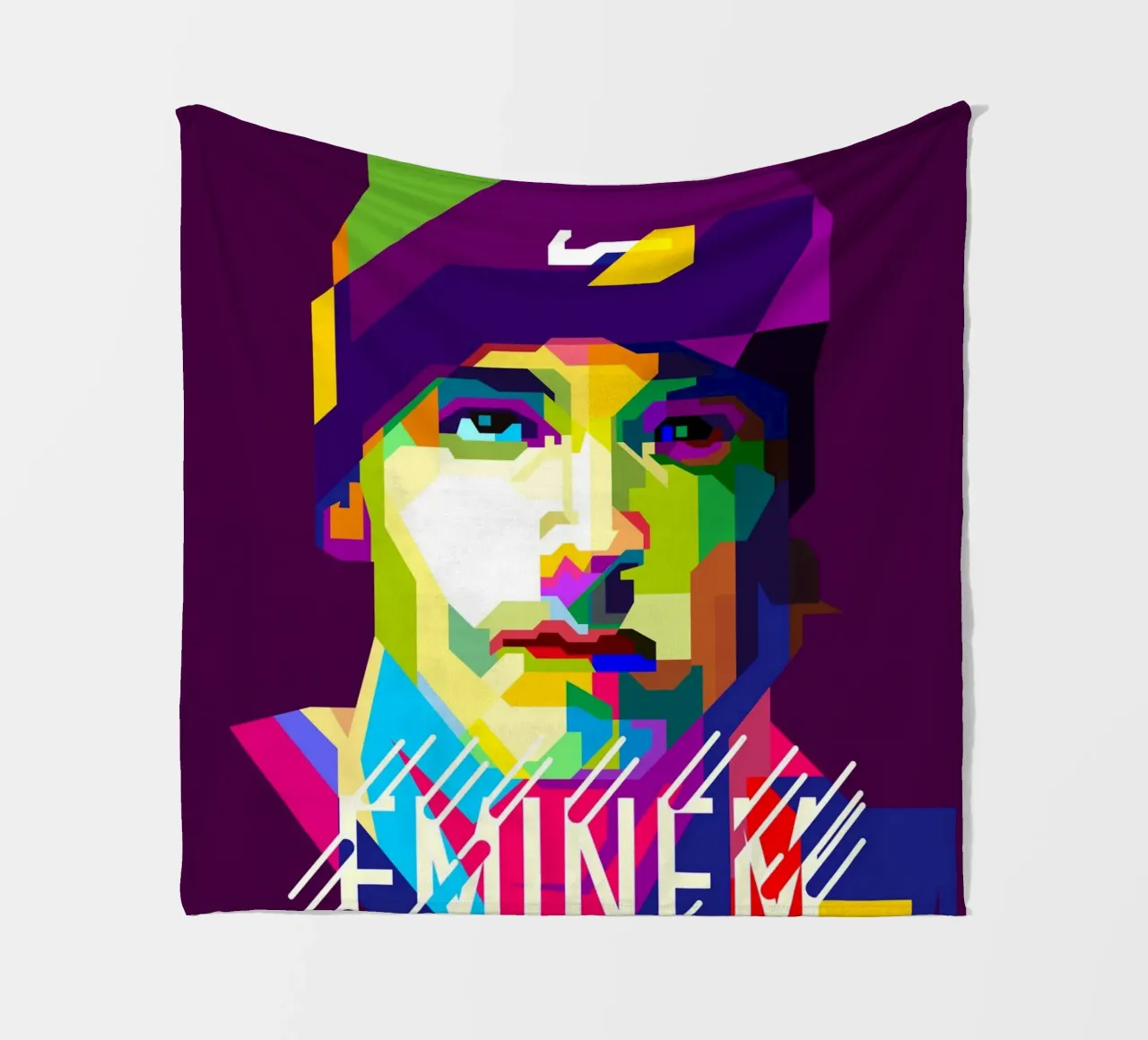 Il rapper statunitense WPAP è ora di tendenza coperta in pile da Artkreator