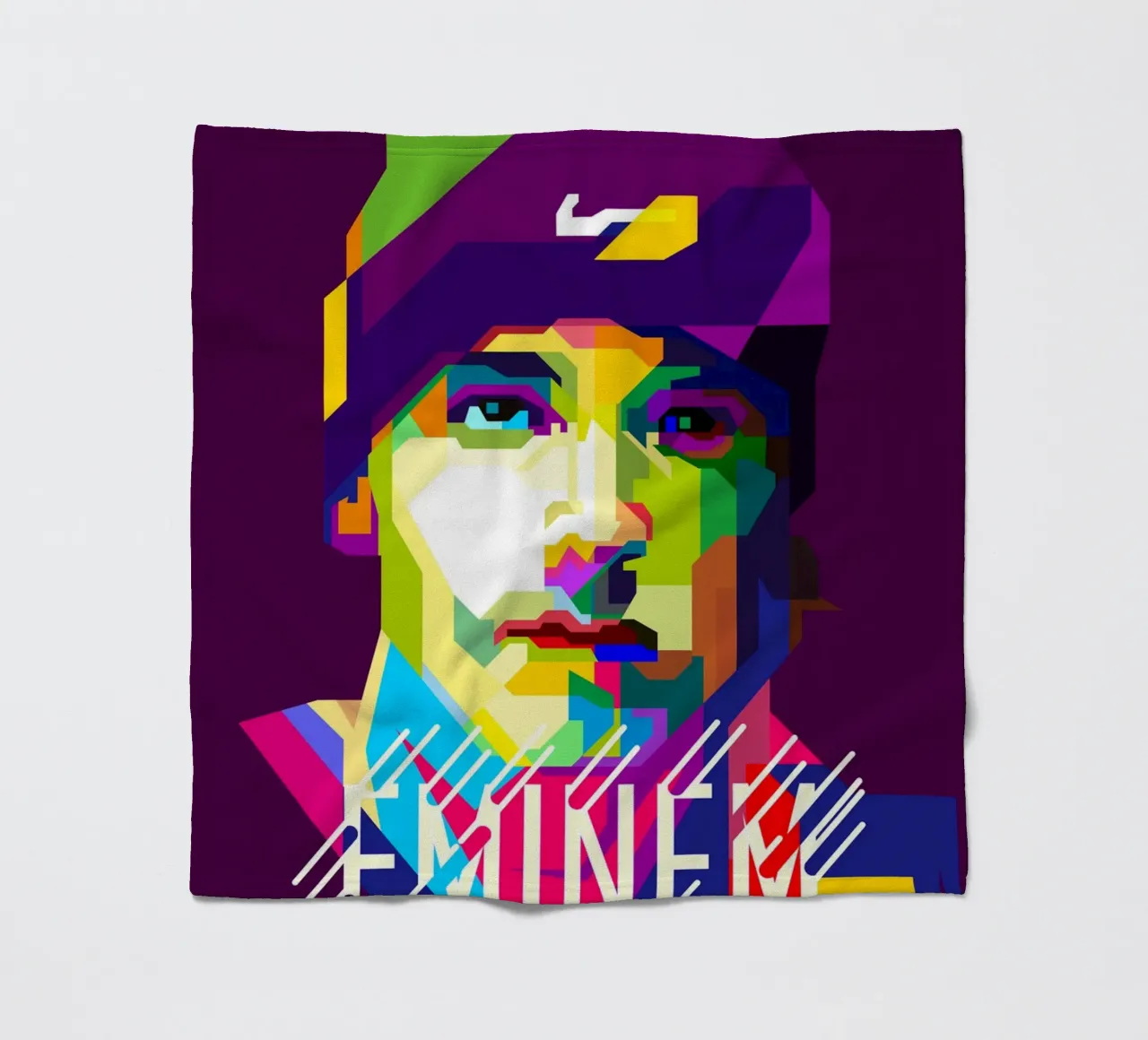 Il rapper statunitense WPAP è ora di tendenza coperta in pile da Artkreator