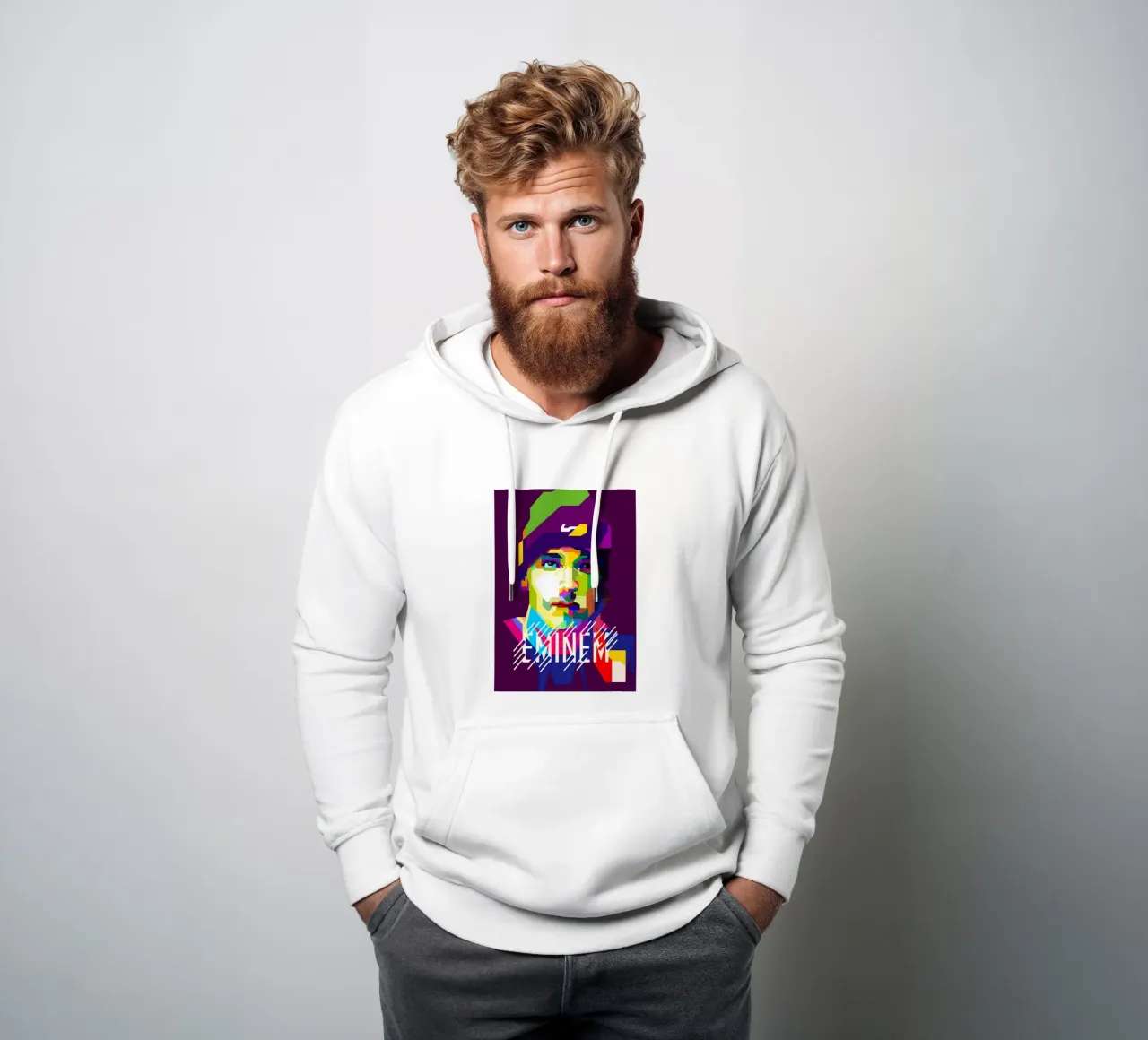 Il rapper statunitense WPAP è ora di tendenza felpa con cappuccio da Artkreator