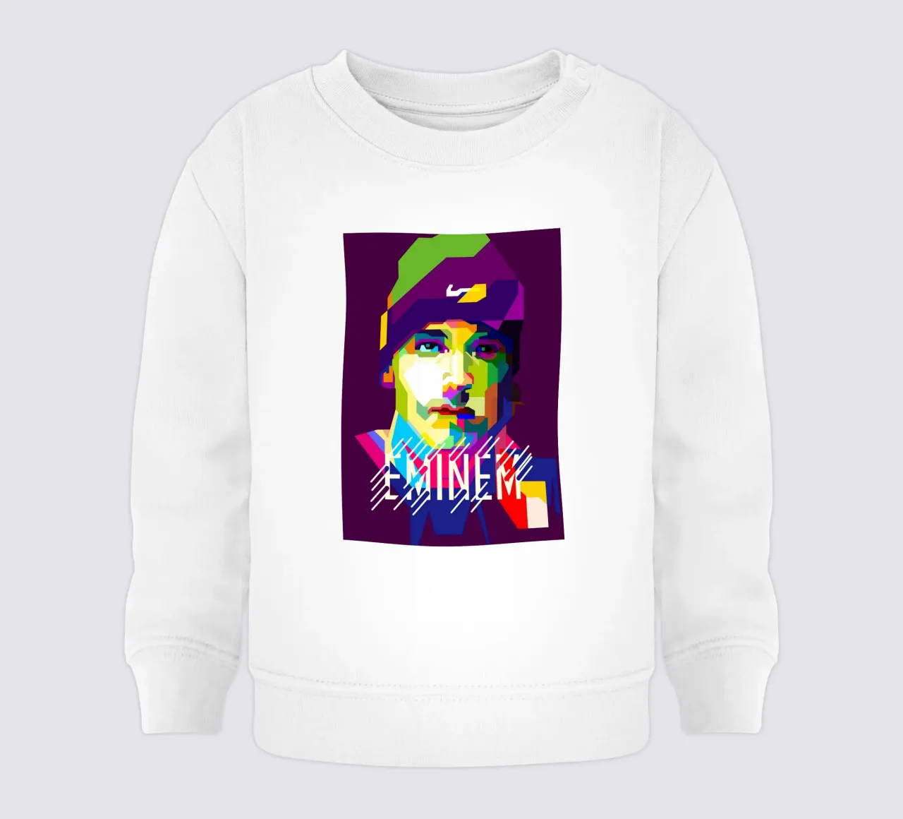 Il rapper statunitense WPAP è ora di tendenza felpa neonato da Artkreator