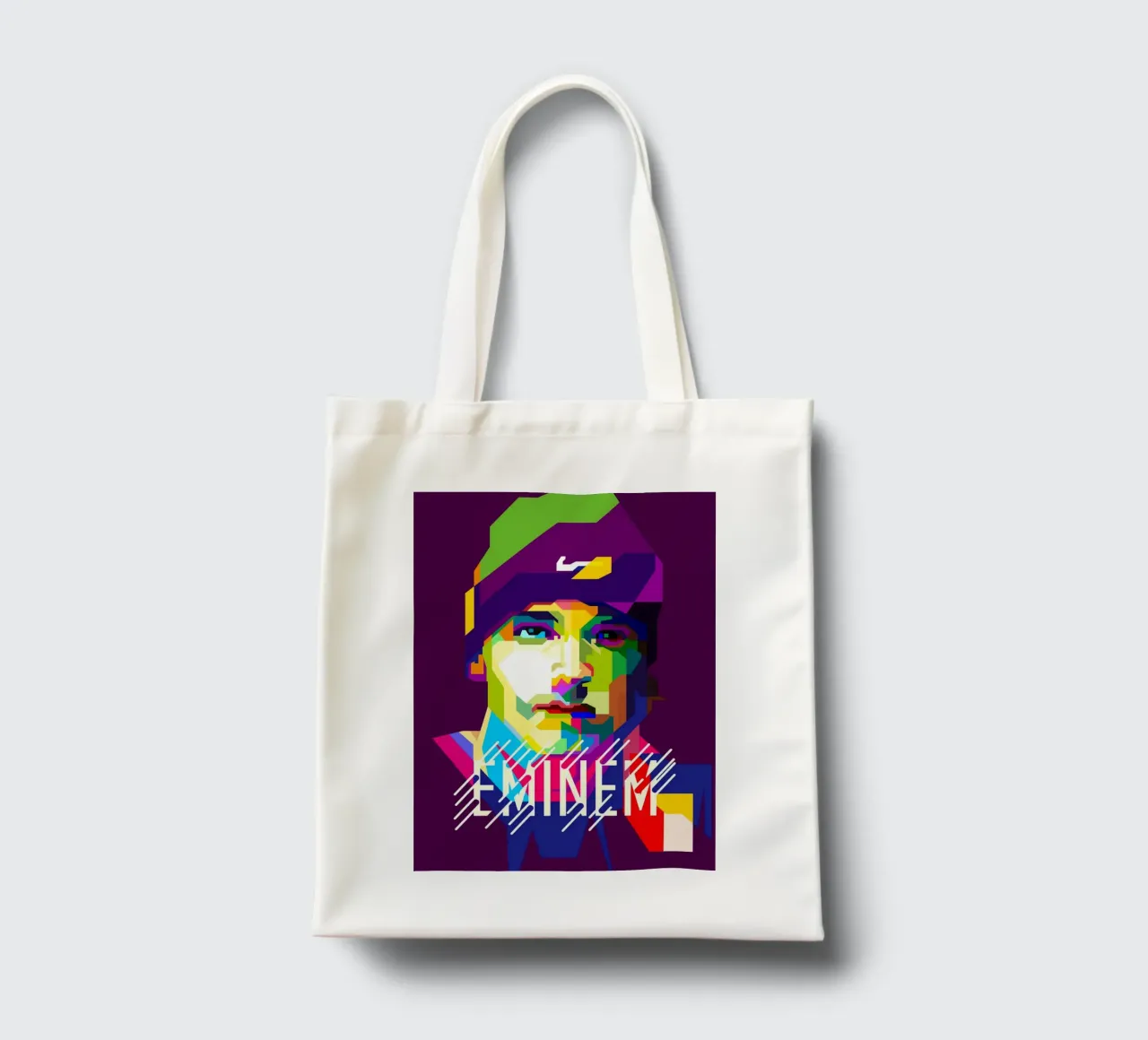 Il rapper statunitense WPAP è ora di tendenza borsa in juta da Artkreator