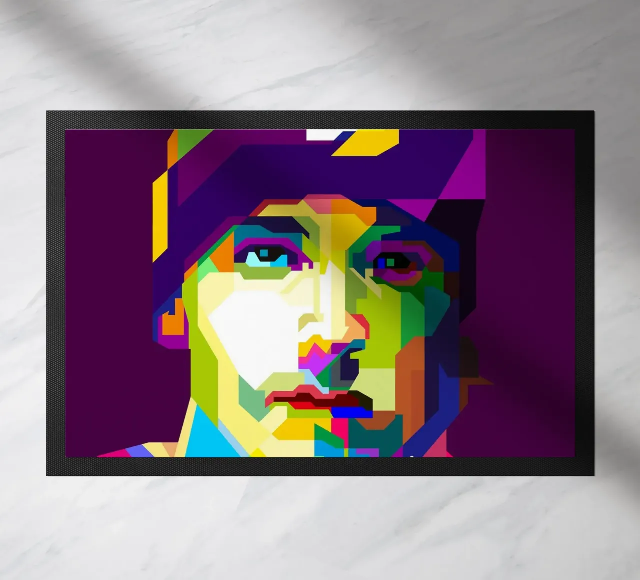 Il rapper statunitense WPAP è ora di tendenza zerbino da Artkreator