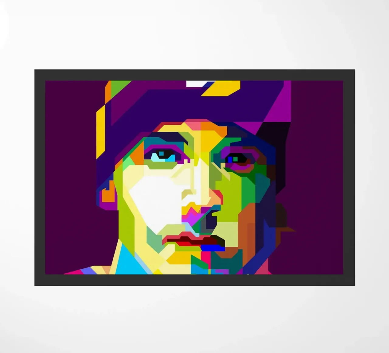 Il rapper statunitense WPAP è ora di tendenza zerbino da Artkreator