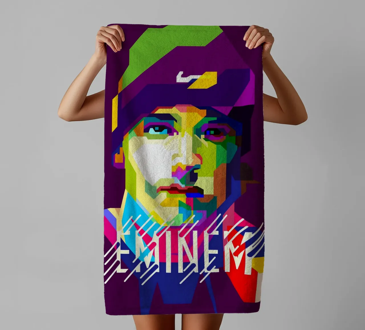 Il rapper statunitense WPAP è ora di tendenza asciugamano da bagno da Artkreator