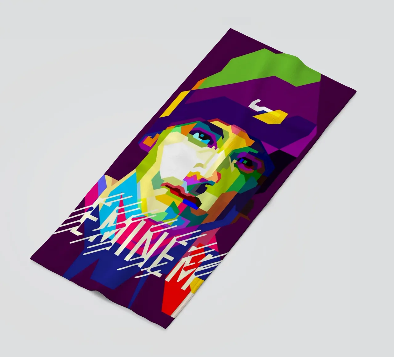 Il rapper statunitense WPAP è ora di tendenza telo mare da Artkreator