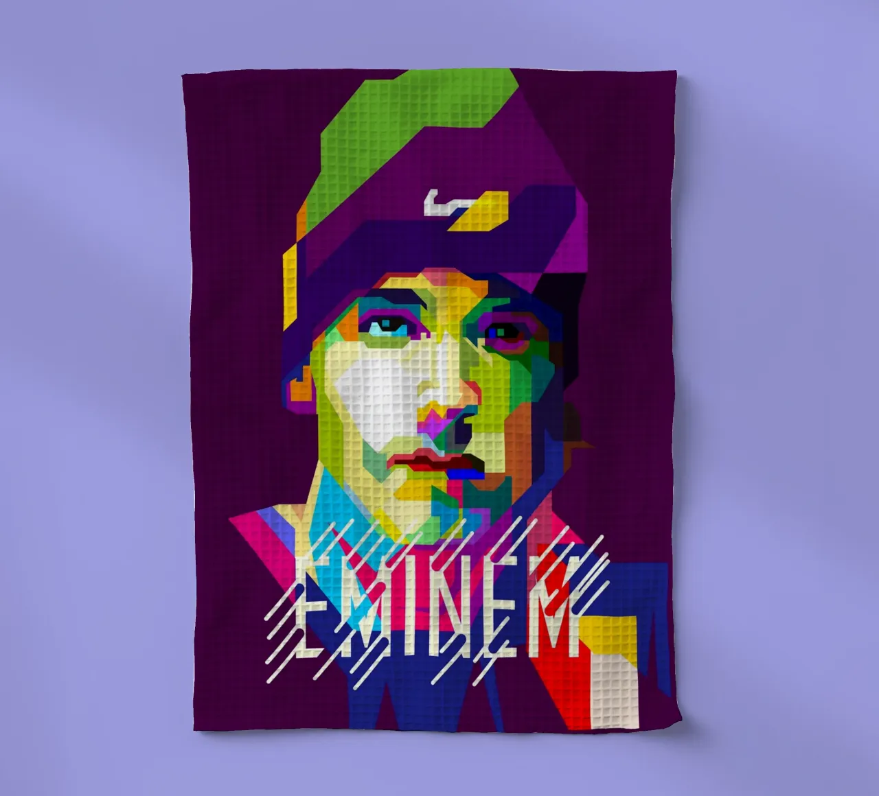 Il rapper statunitense WPAP è ora di tendenza canovaccio da cucina da Artkreator