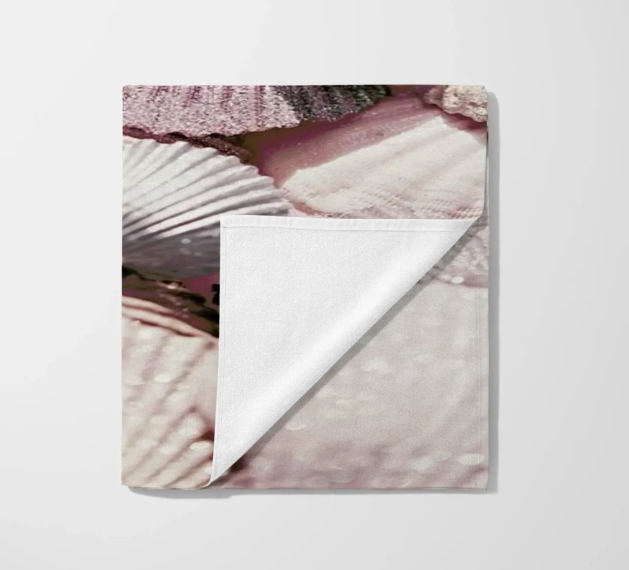 Shells and Glitter - Glittering shells in the sunlight beach towel by Monika Strigel