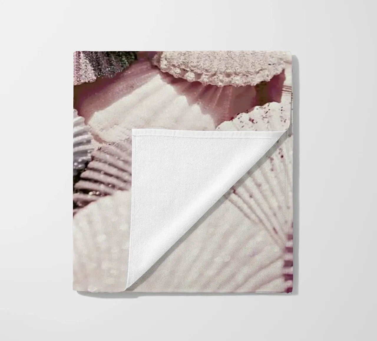 Shells and Glitter - Glittering shells in the sunlight beach towel by Monika Strigel