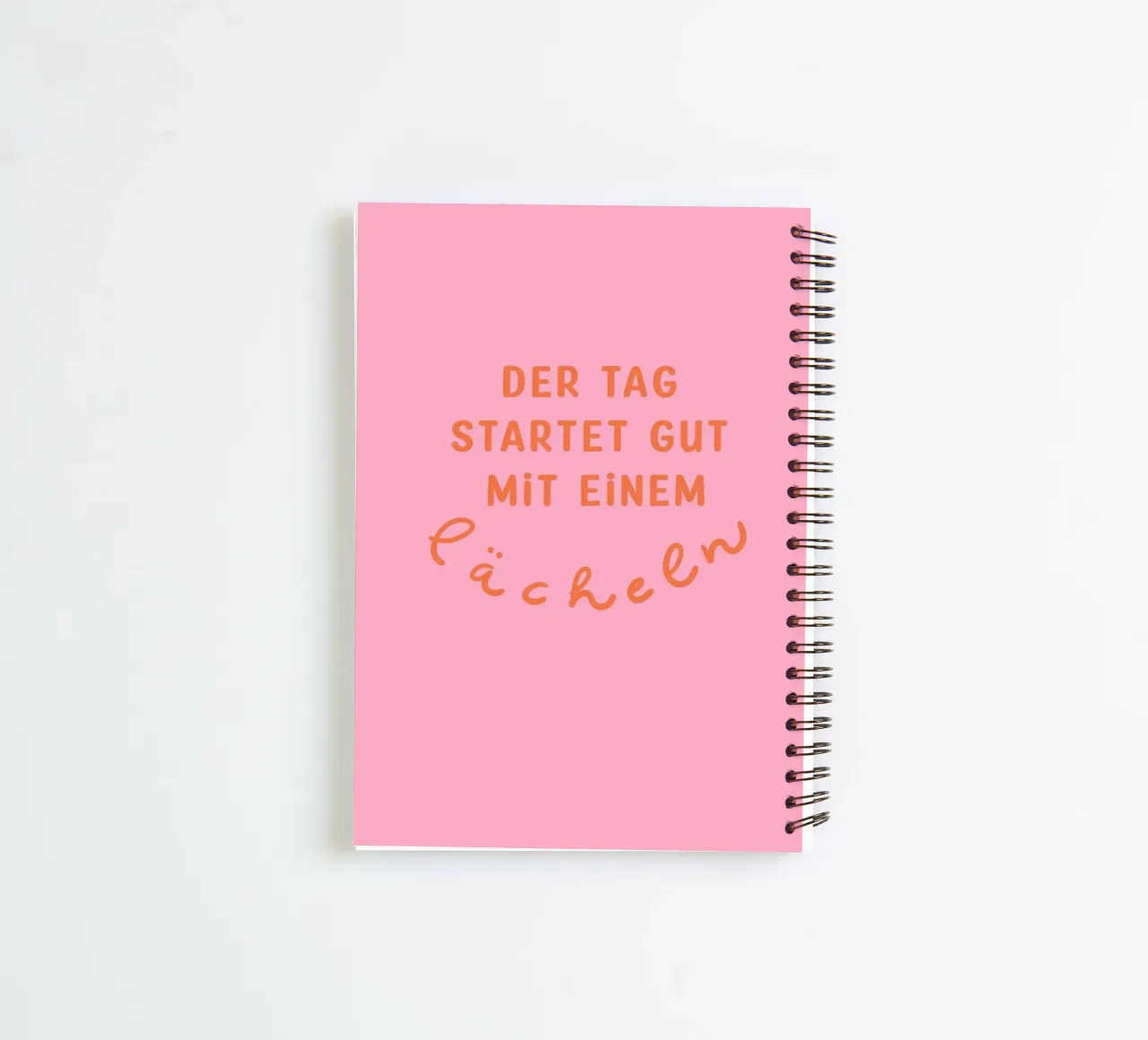 Lächle 2 carnet à spirale de Julia Reyelt