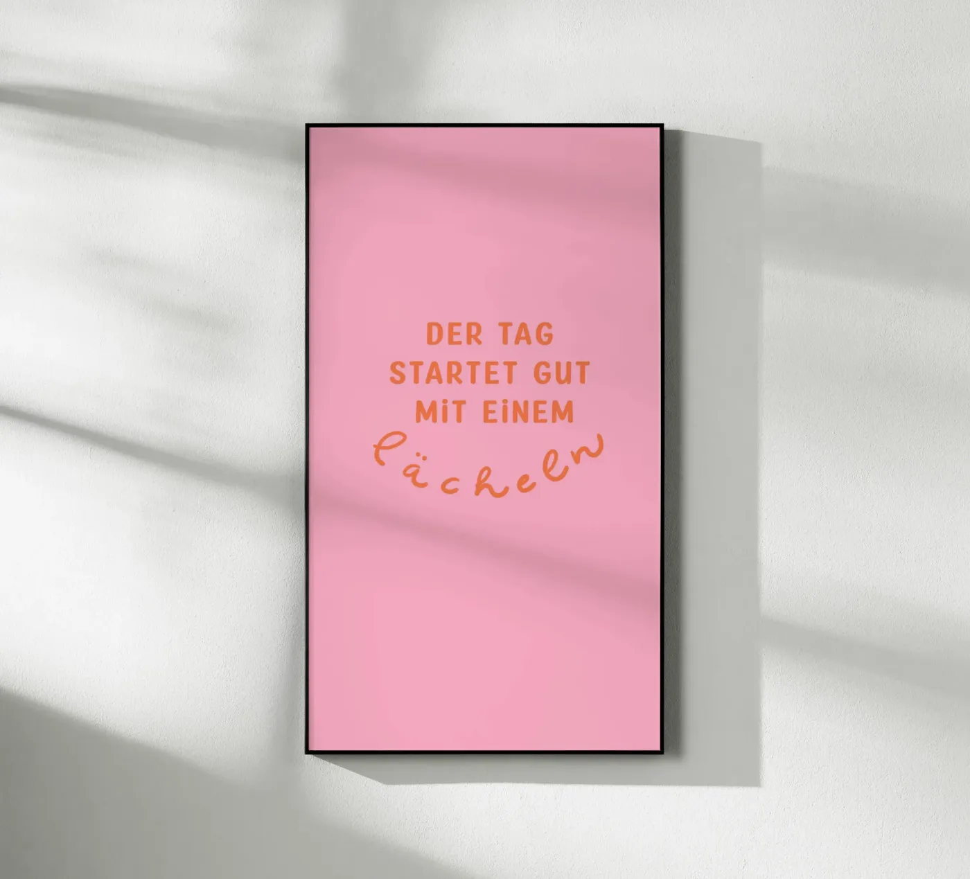 Lächle 2 acryl van Julia Reyelt