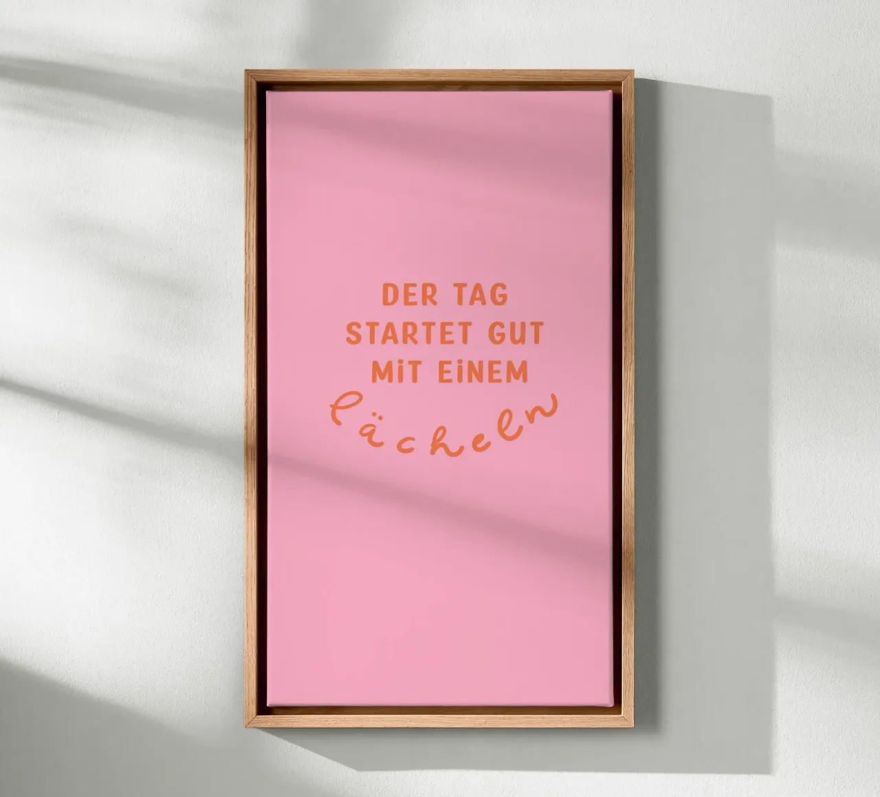 Lächle 2 tela da Julia Reyelt