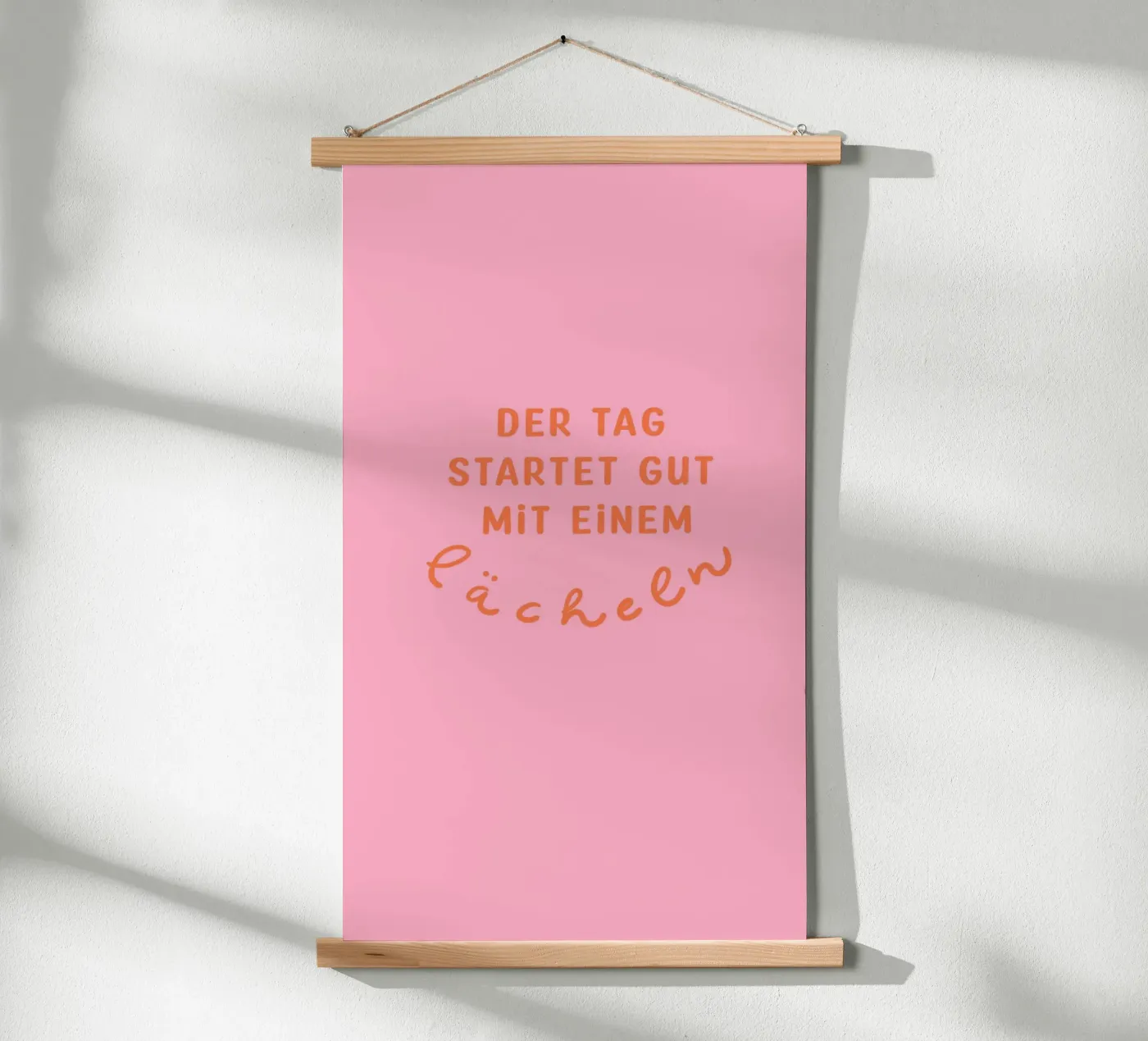 Lächle 2 poster by Julia Reyelt