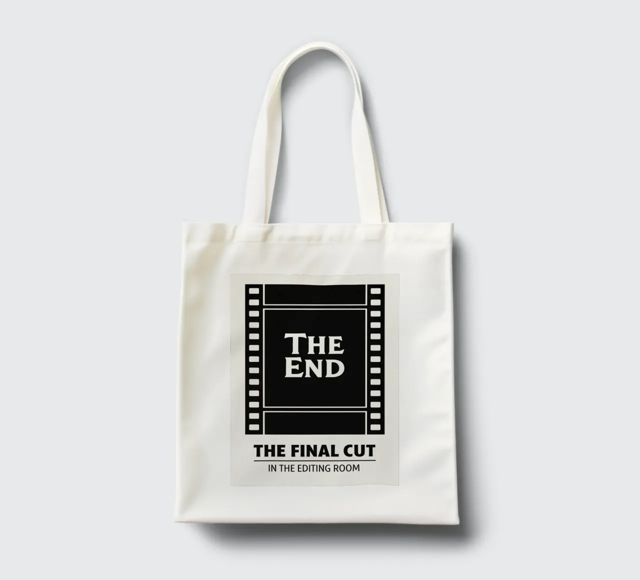 Editing Room Print borsa in juta da MoviesArt