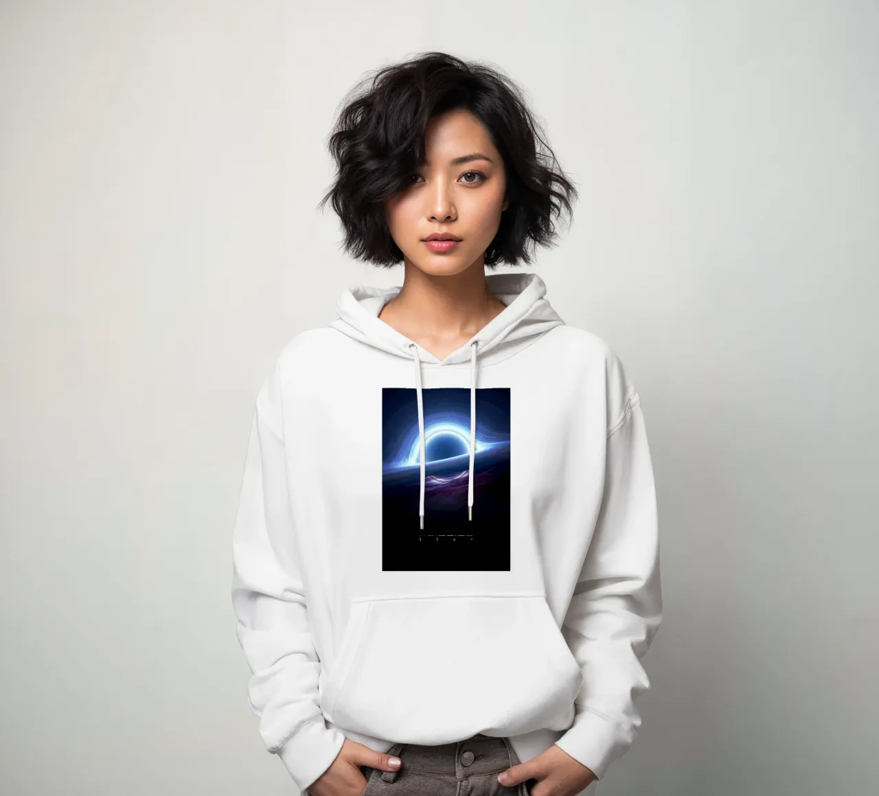 Interstellar 01 felpa con cappuccio da nabakumov