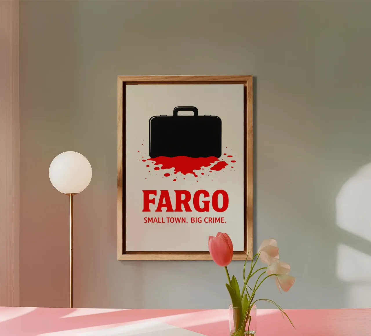 Fargo Print alluminio dibond da MoviesArt