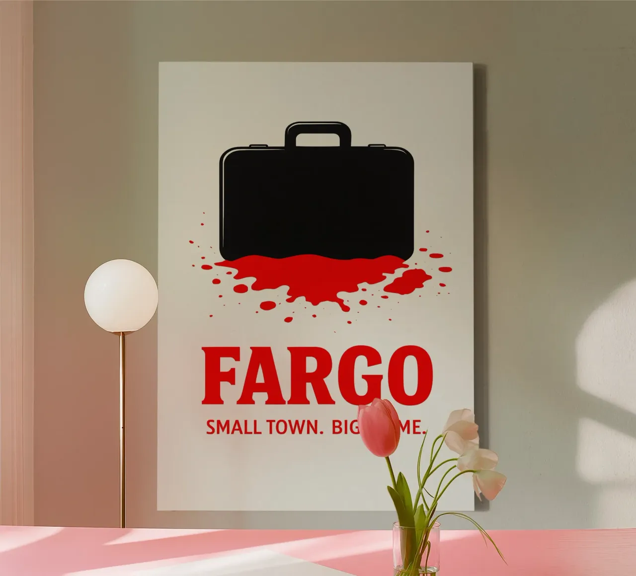 Fargo Print tela con Cornice a cassetta da MoviesArt