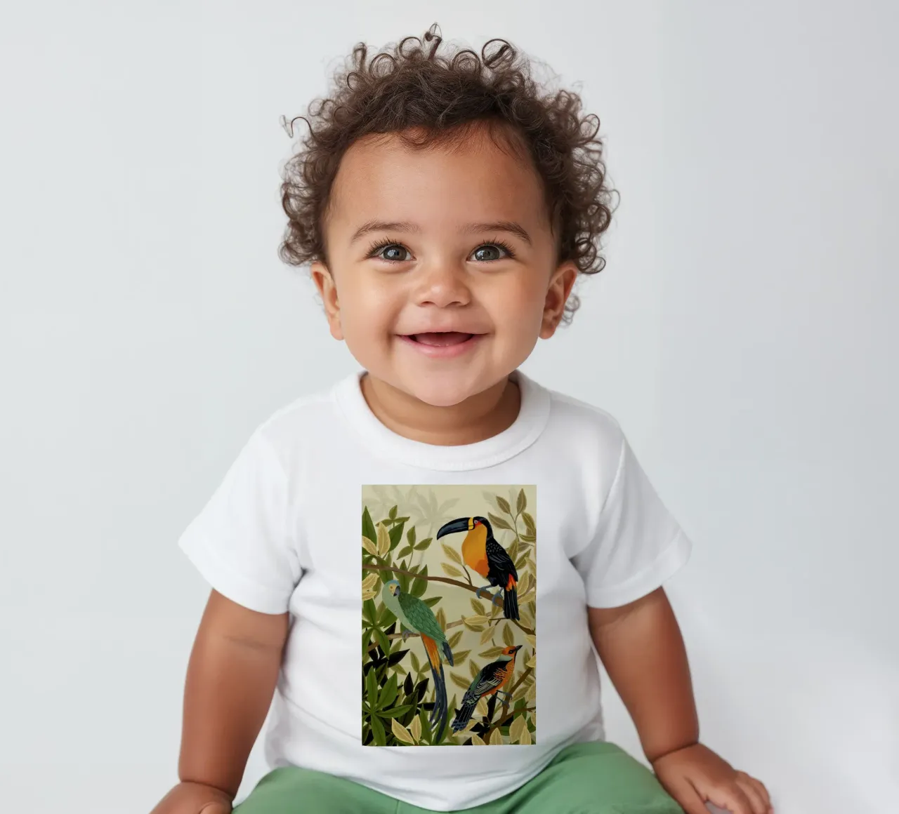 Paradise maglietta neonato da Goed Blauw