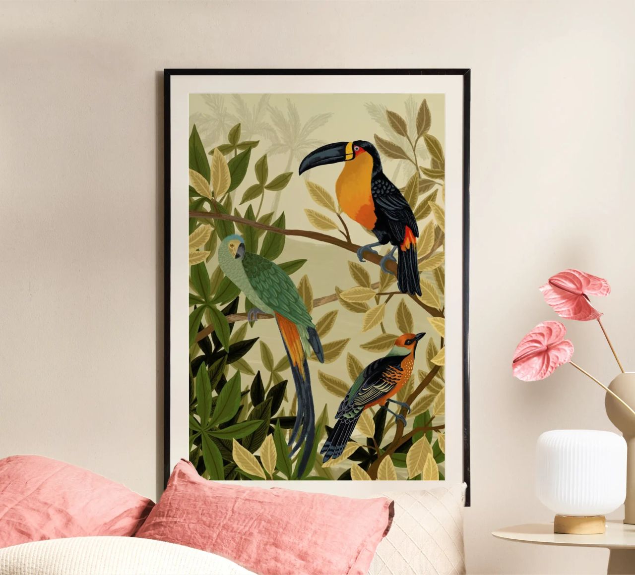 Paradise poster de Goed Blauw