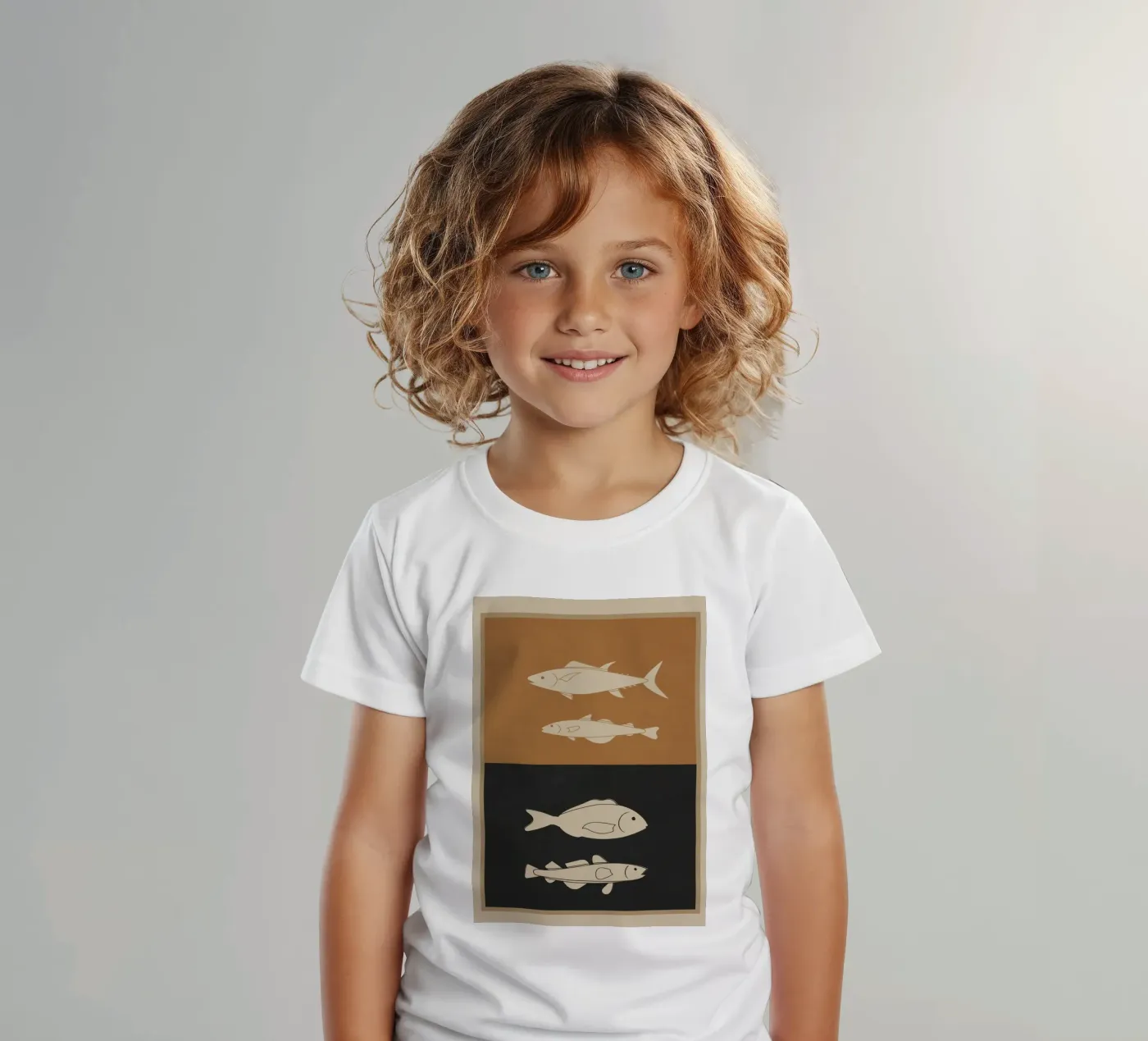Fishes t-shirt bambini da cityart