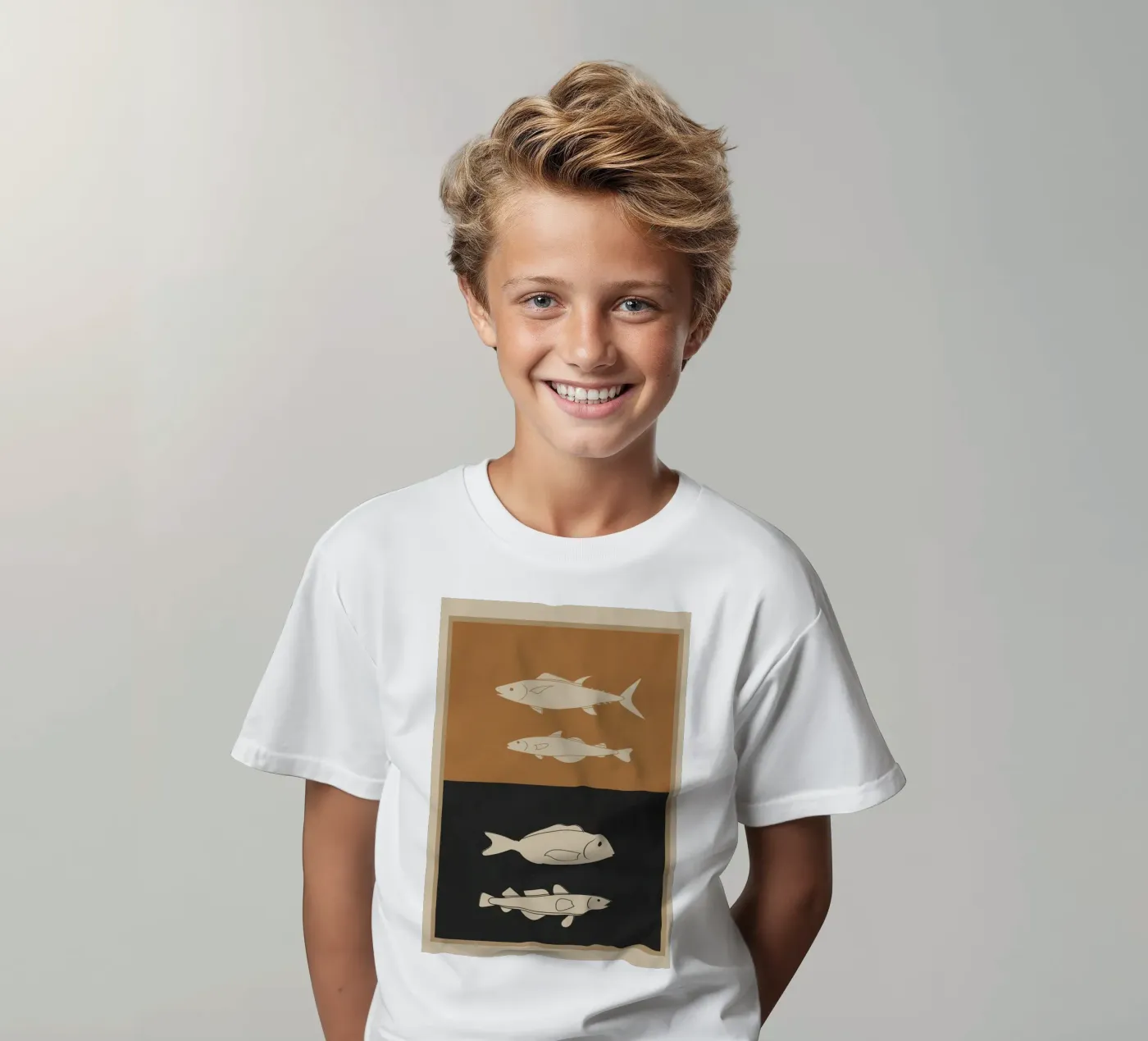 Fishes t-shirt bambini da cityart