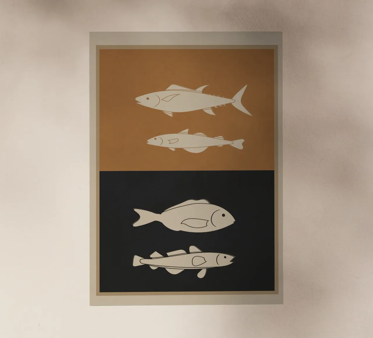 Fishes pellicola backlit da cityart