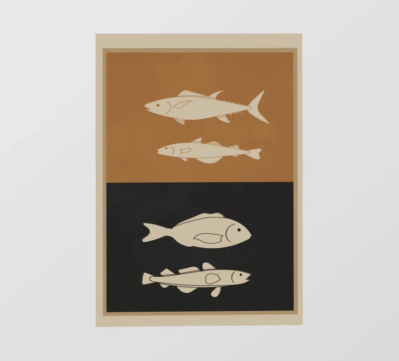 Fishes telo in pvc da cityart