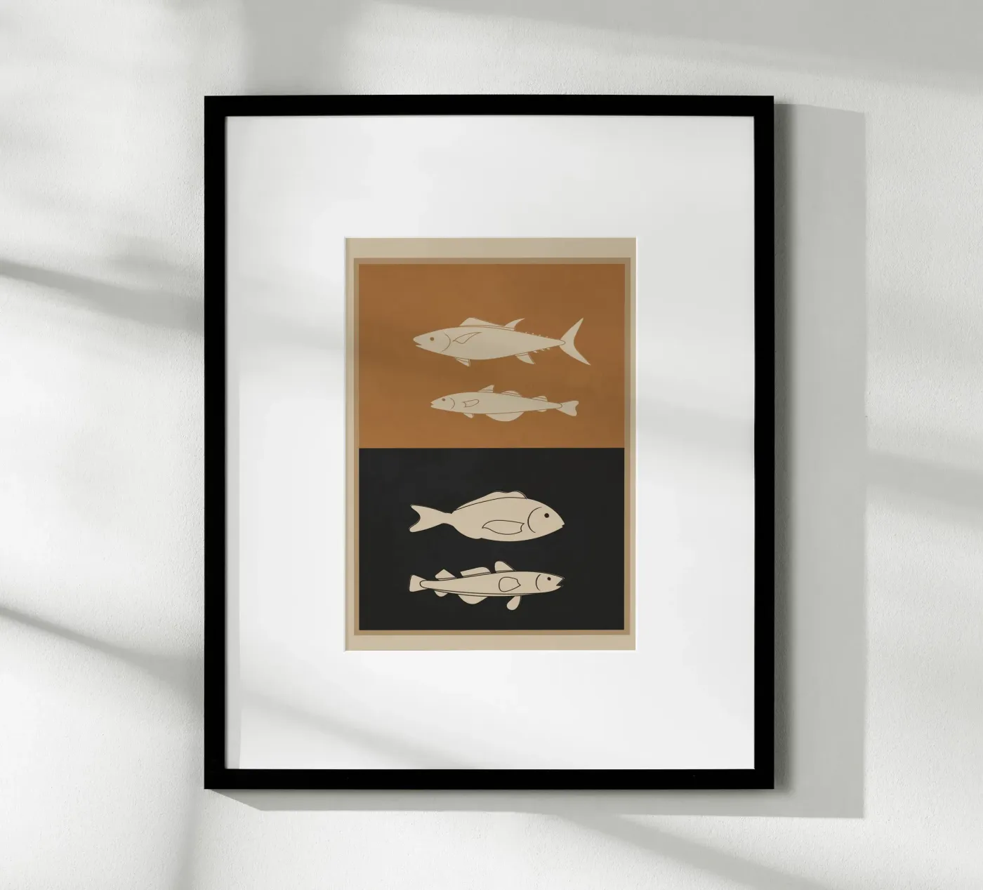 Fishes poster by cityart