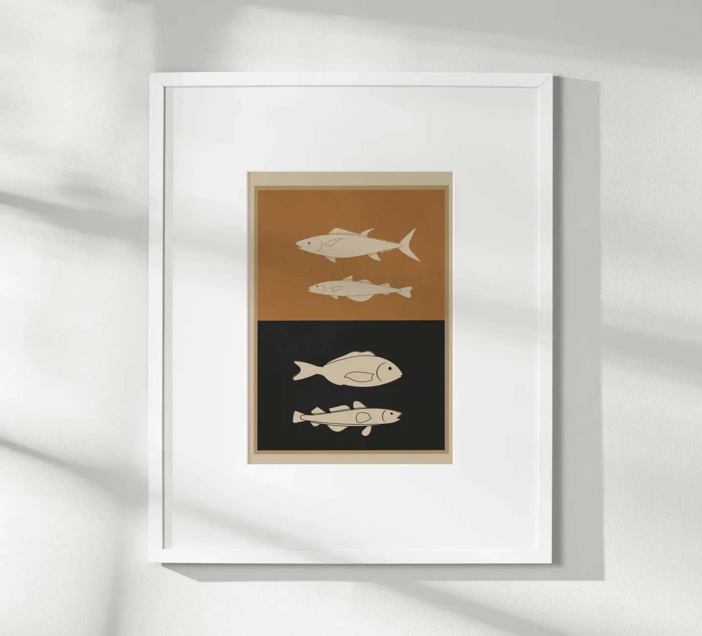 Fishes poster by cityart