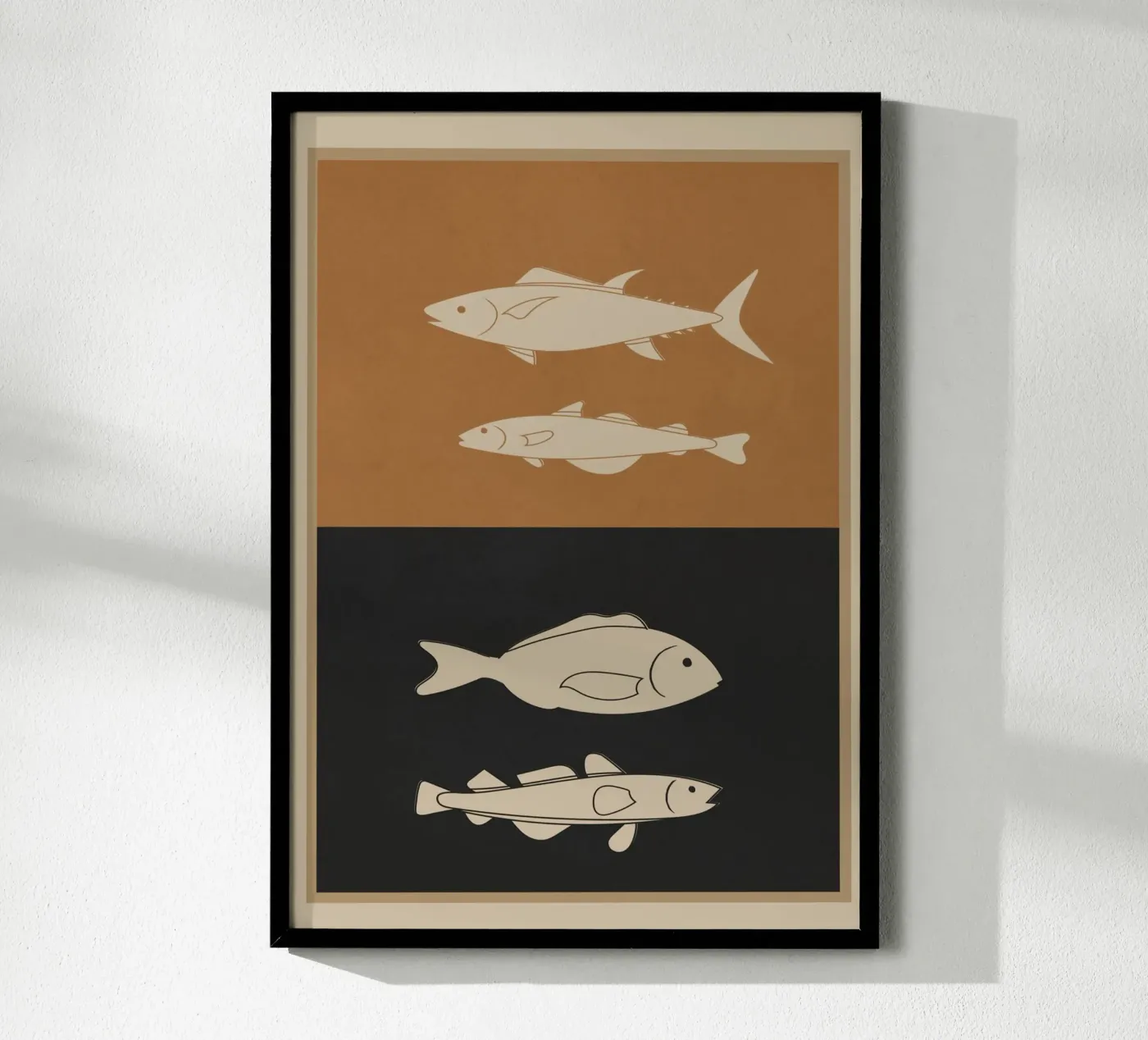 Fishes poster by cityart