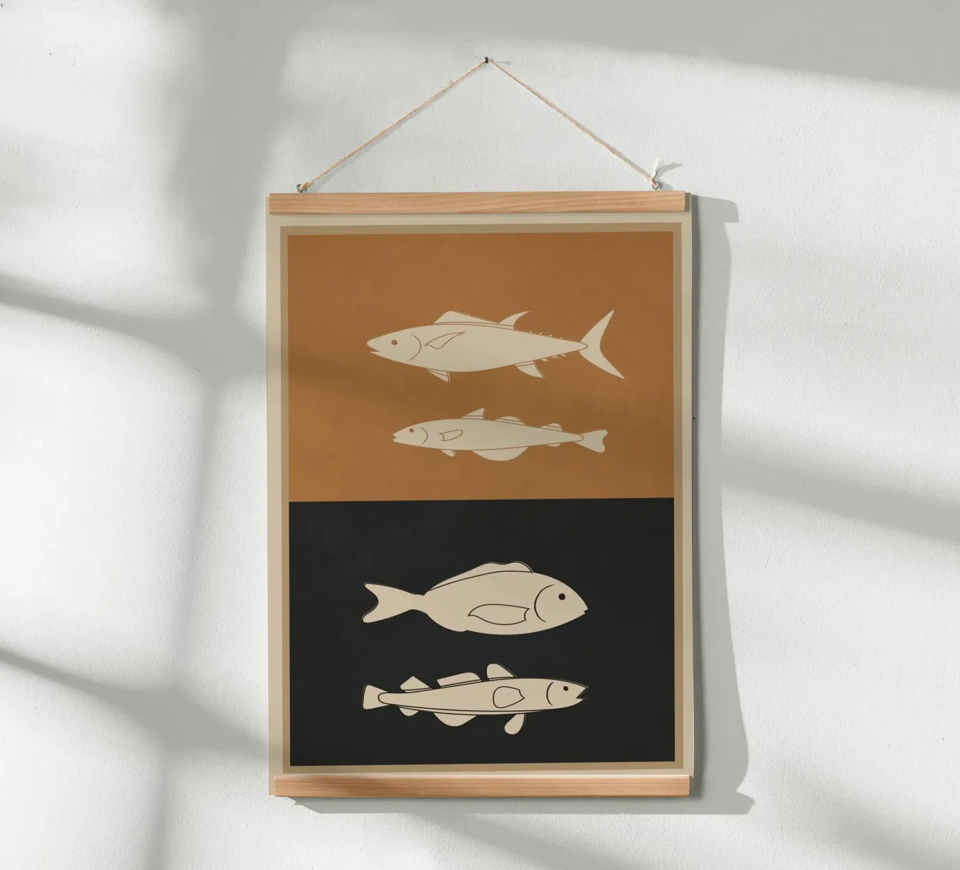 Fishes poster by cityart