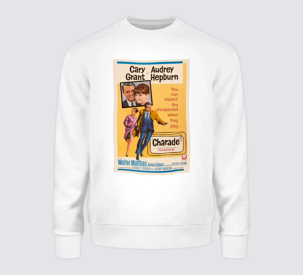Charade/Audrey Hepburn felpa da Attaboy Dsgn