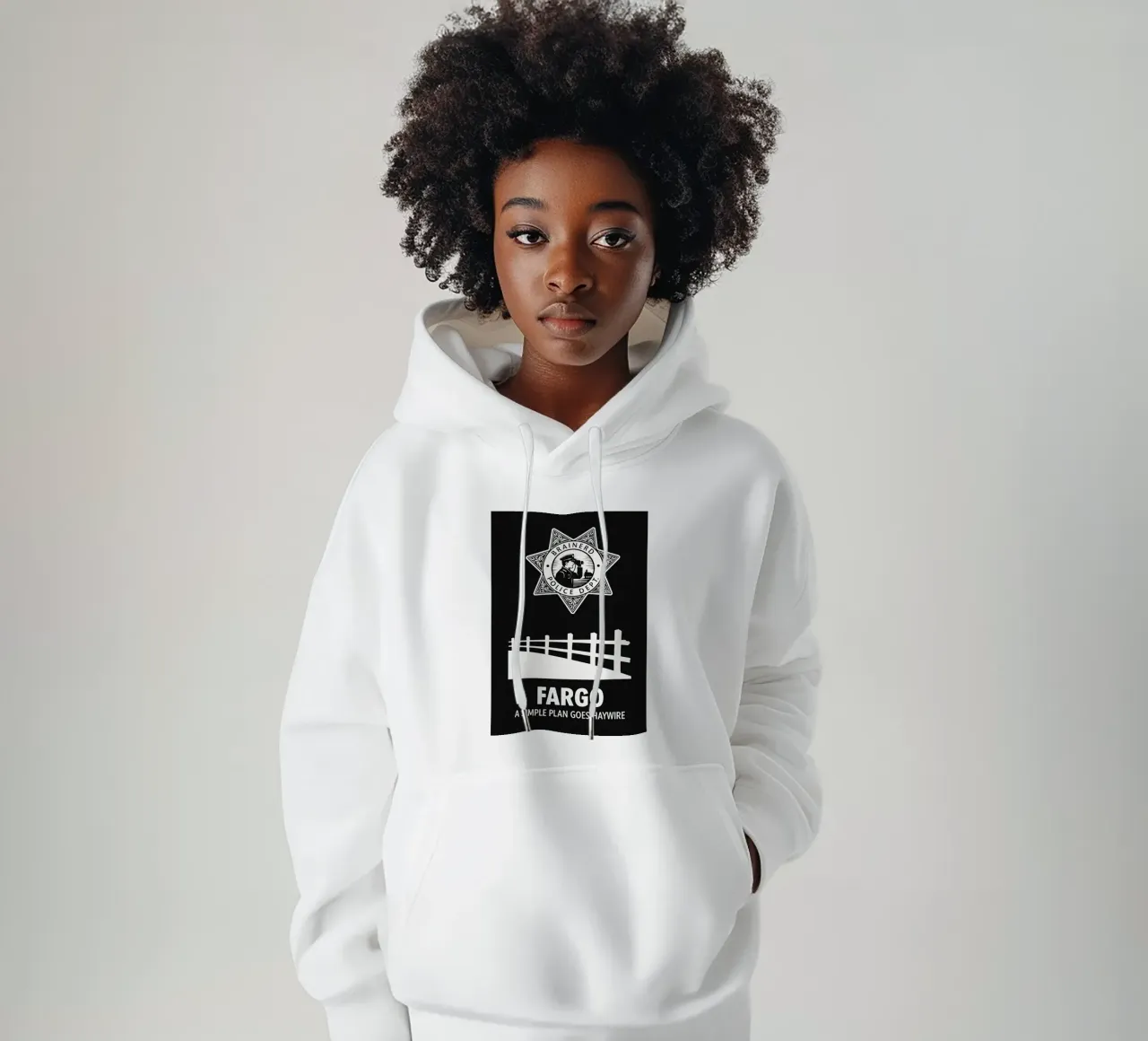 Fargo Print felpa con cappuccio da MoviesArt