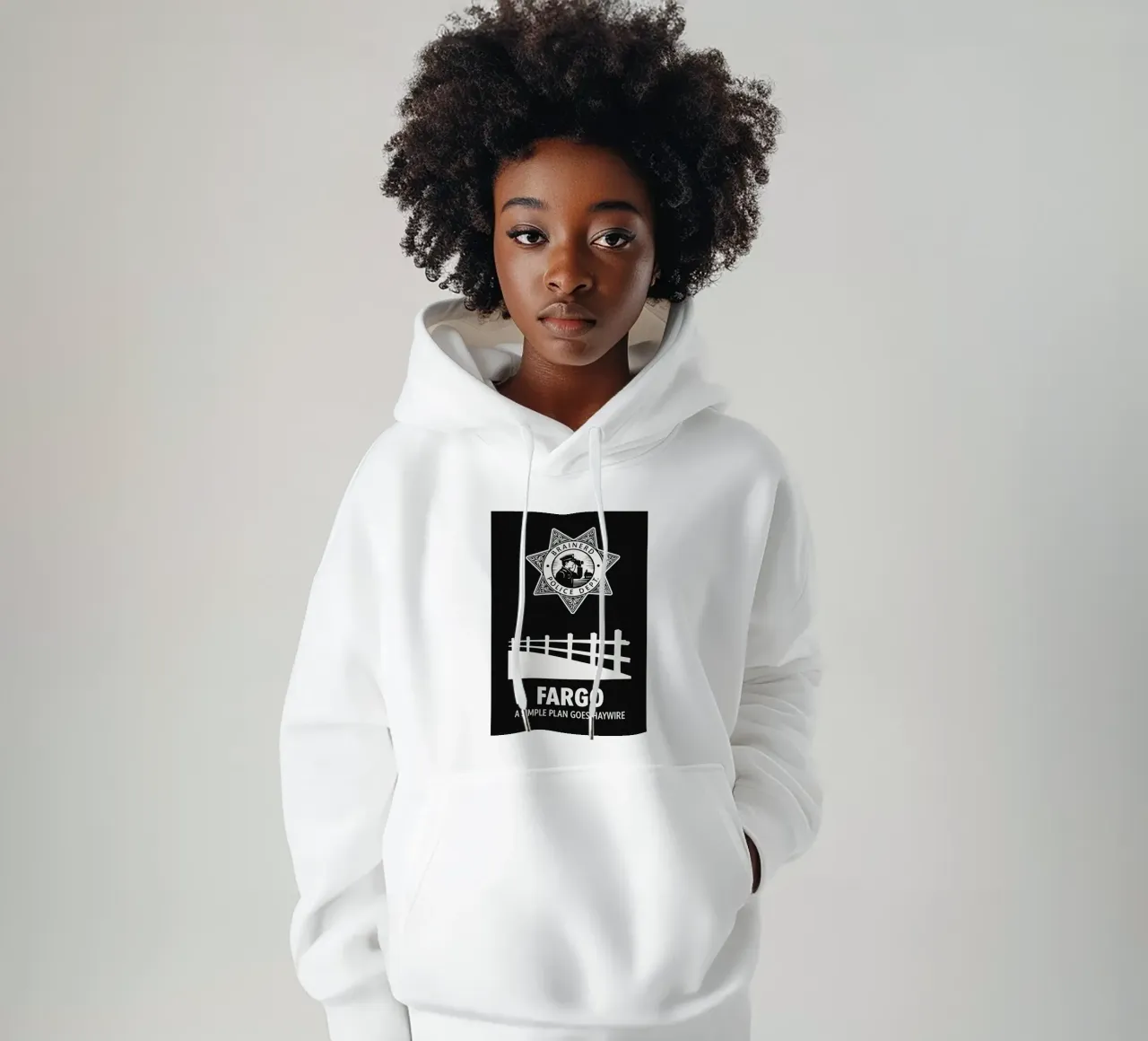 Fargo Print felpa con cappuccio da MoviesArt