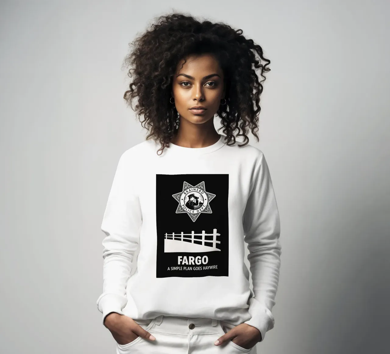 Fargo Print sweatshirt by MoviesArt