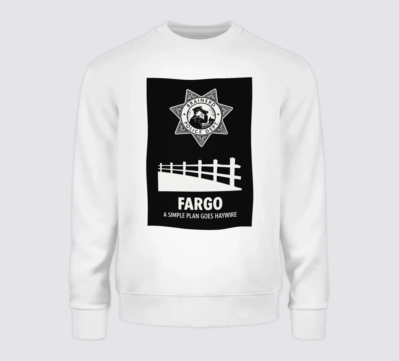 Fargo Print sweatshirt by MoviesArt