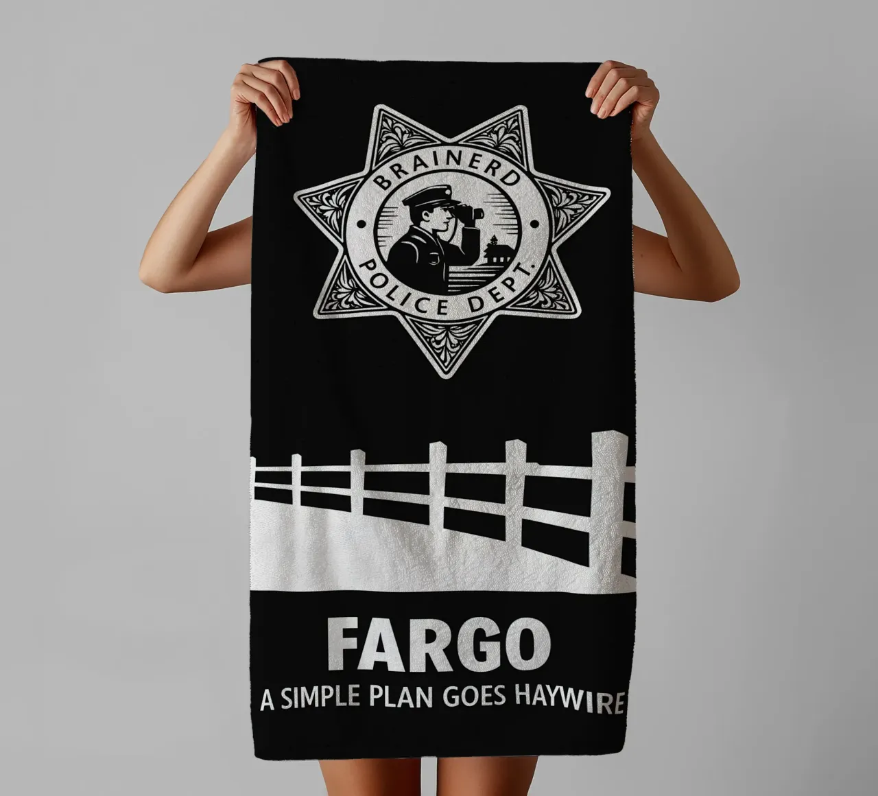 Fargo Print asciugamano da bagno da MoviesArt