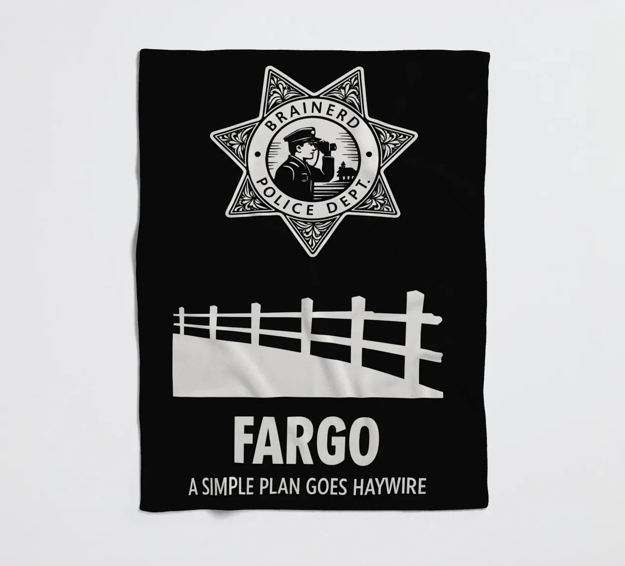 Fargo Print coperta in pile da MoviesArt