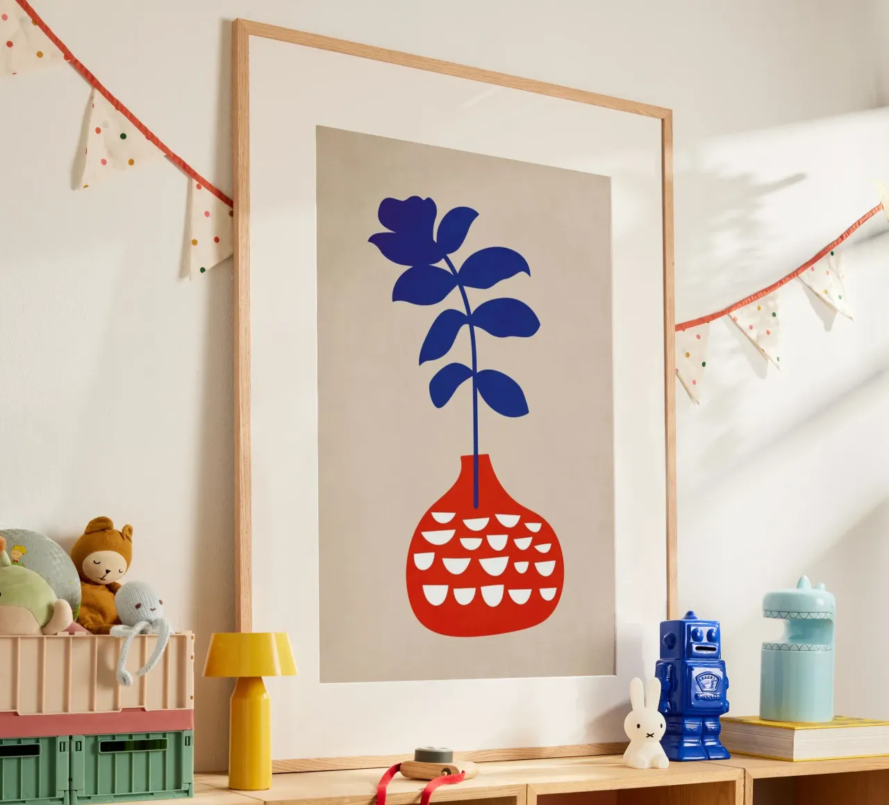 Wild Flower poster da Kubistika