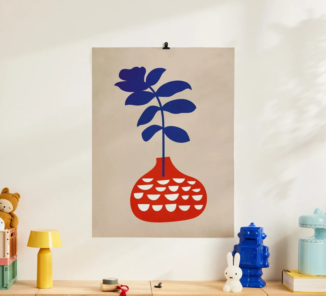 Wild Flower poster da Kubistika
