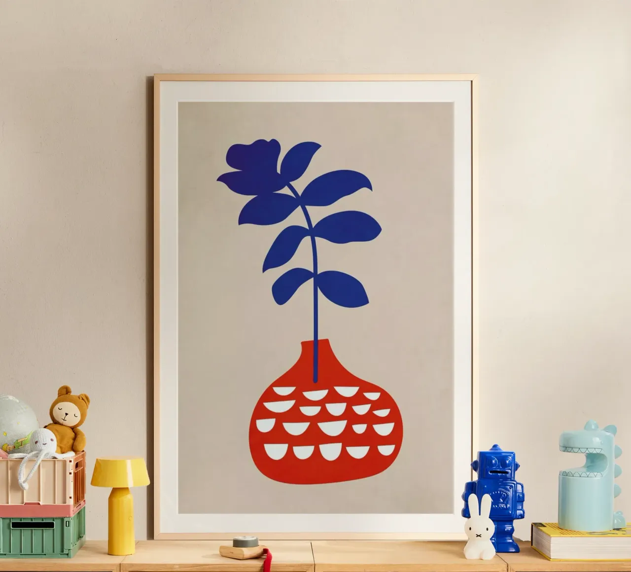 Wild Flower poster da Kubistika