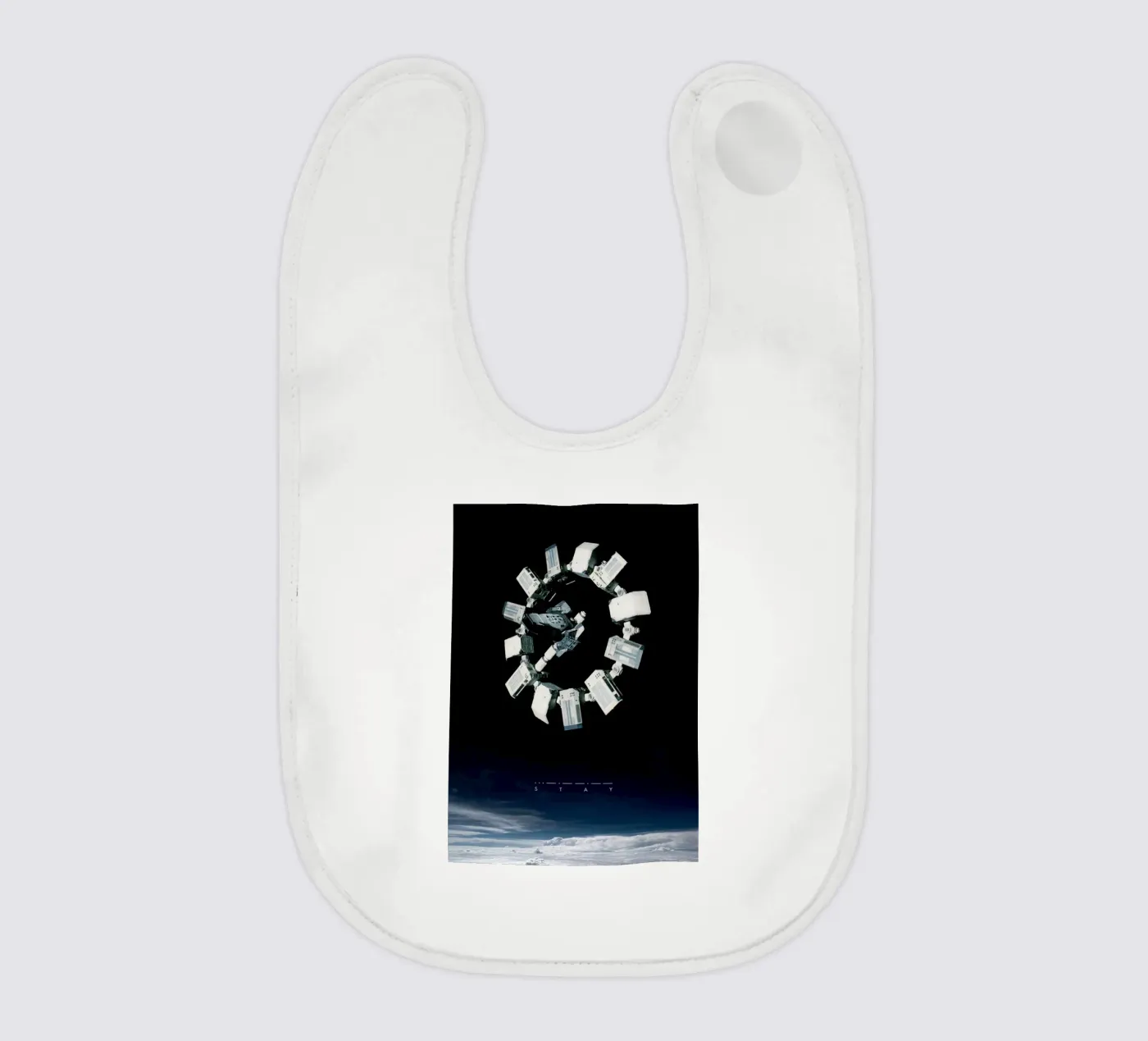 Interstellar 03 baby bib by nabakumov